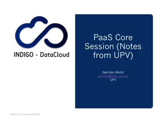 Advanced Ideas for PaaS Core Session Discussions