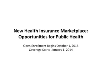 Exploring Opportunities in the New Health Insurance Marketplace