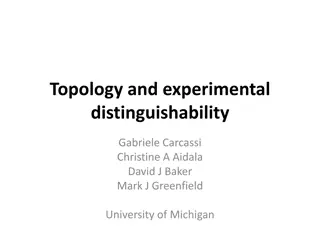 Understanding Experimental Distinguishability in Topology Studies