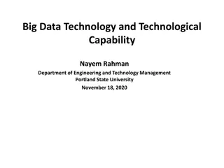 Emerging Trends in Big Data Technology and Capabilities