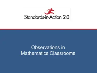 Effective Classroom Observation Training for Mathematics Educators