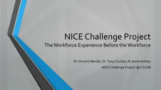 Cybersecurity Workforce Experience Challenges & Solutions