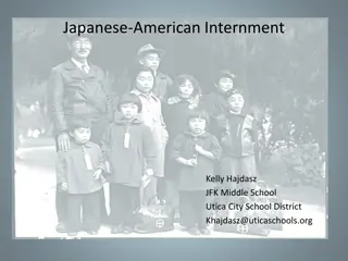Japanese-American Internment: Causes and Consequences