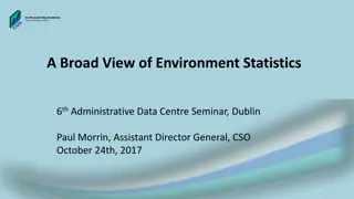 Insights into Environmental Statistics Seminar in Dublin