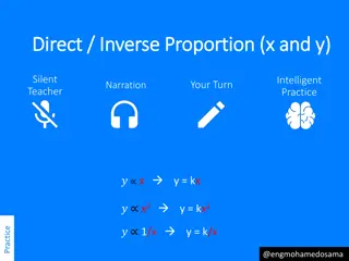 Understanding Direct and Inverse Proportion in Mathematical Formulas