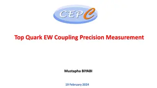 Precision Measurement of Top Quark Electroweak Coupling by Mustapha BIYABI