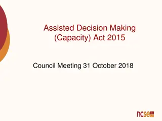 Assisted Decision-Making Act 2015: Practical Implications & Educational Impact