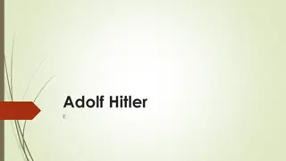 Adolf Hitler: Life, Rise, and Legacy