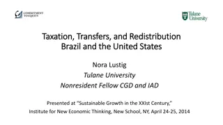 Comparing Taxation, Transfers, and Redistribution in Brazil and the United States - Insights on Inequality and Opportunity