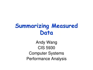 Understanding Key Concepts in Statistics for Performance Analysis