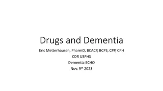 Medications for Memory in Alzheimer's Disease