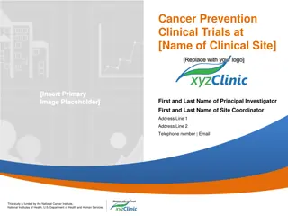Join Cancer Prevention Trials to Make a Difference