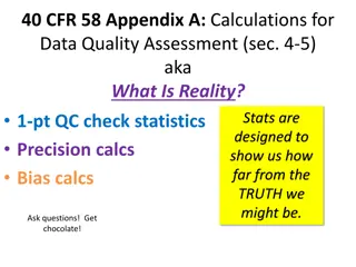 Understanding Data Quality Assessment in Environmental Monitoring