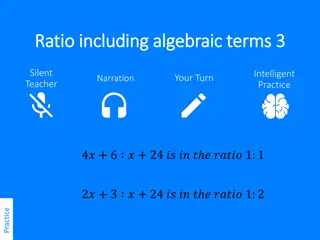 Solving Algebraic Ratios with Unknown Variables