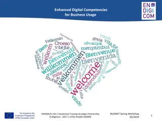 Enhanced Digital Competencies for Business Usage in Vocational Training