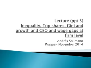 Distributive Impact of Economic Growth and CEO Compensation Analysis