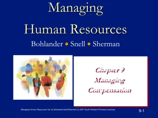 Strategic Compensation Program Development and Management