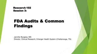 Efficient FDA Audit Preparation and Process