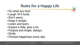 Rules for a Happy Life and Legal Max Budget: Insight into Funding Formulas