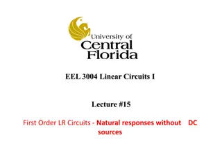 Understanding Natural Responses in RL and LR Circuits