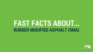 Rubber Modified Asphalt (RMA): Benefits, Savings, and Sustainability
