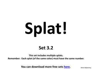 Understanding Shape Patterns with Splat Sets by Steve Wyborney