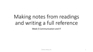 Effective Note-Taking Strategies for Better Understanding