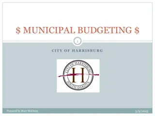 Municipal Budgeting in City of Harrisburg: Key Steps and Timeline