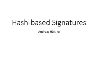 Understanding Post-Quantum Signatures and Hash-Based Schemes