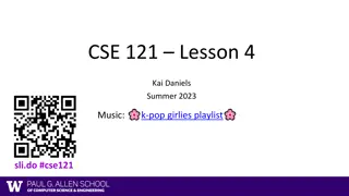 Kai Daniels Summer 2023 Music Playlist Announcements and Programming Reminders