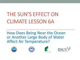 Understanding the Sun's Influence on Climate Patterns and Air Temperature