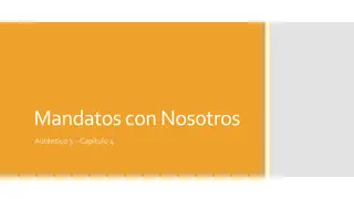 Ways to Give Commands in Spanish with Nosotros