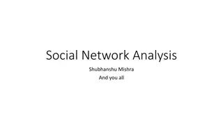 Understanding Social Network Analysis for Identifying Important People and Communities