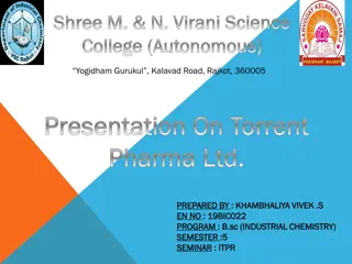 Exploring Torrent Pharma Ltd.: A Leading Pharmaceutical Company