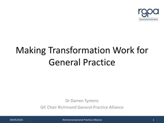 Optimizing Transformation in General Practice: Insights from Dr. Darren Tymens