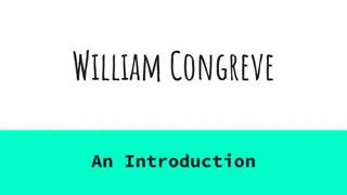 William Congreve: English Playwright and Poet of the Restoration Period