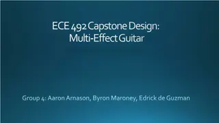 Exploring Audio Effects and Signal Processing in Guitar Design