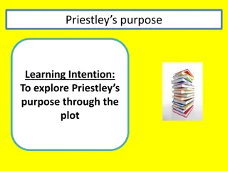 Exploring Priestley's Purpose in the Plot of the Play