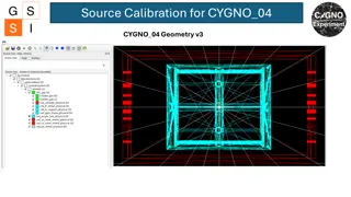Gamma Source Calibration for CYGNO_04 Geometry