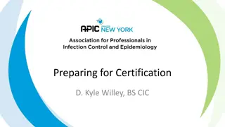 Certification Exam Insights: Infectious Disease, Surveillance, Prevention & Control