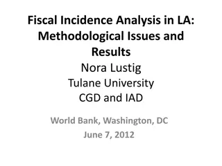 Fiscal Incidence Analysis in Latin America: Methodological Insights