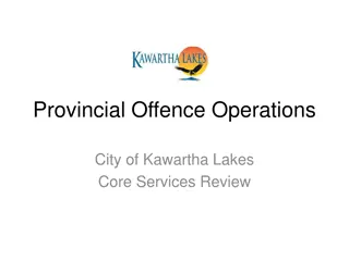 Efficient Operations and Reviews in City of Kawartha Lakes Core Services