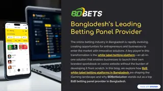 Bangladesh’s Leading Betting Panel Provider
