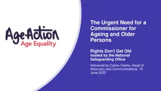 Urgent Need for Commissioner for Ageing & Older Persons Rights in Ireland