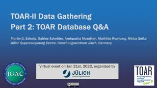 TOAR Data Gathering Q&A: Time Formats, Data Resolutions & GAW Submissions