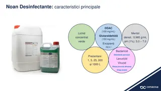 Noan Desinfectante: Caracteristici principale, avantaje, și mecanism de acțiune