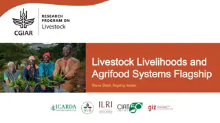 Livestock Livelihoods and Agrifood Systems Flagship
