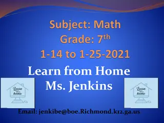 Online Learning Activities for Students by Ms. Jenkins
