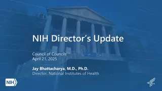 Innovations in Biomedical Research and Population Health Initiatives at NIH