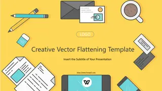 Creative Vector Flattening Template for Presentations